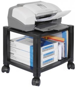 Kantek PS510 Two-shelf Printerfax Stand - 75 Lb Load Capacity - 2 X Sh