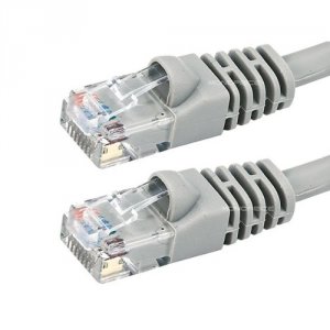 Monoprice 3437 Cat6 24awg Utp Ethernet Network Patch Cable, 10ft Gray