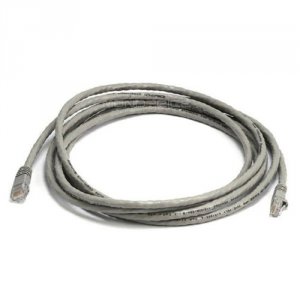 Monoprice 3437 Cat6 24awg Utp Ethernet Network Patch Cable, 10ft Gray