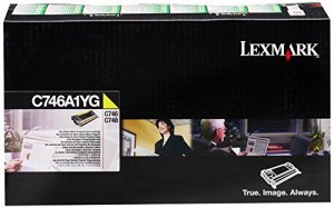 Original Lexmark C746A1YG Toner Cartridge - Laser - Standard Yield - 7