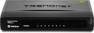 Trendnet RC9704 8-port Gigabit Greennet Switch - 8 Network - Twisted P