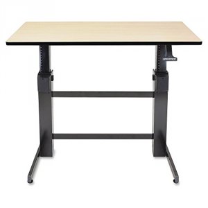 Ergotron 24-271-928 Workfit-d,sit-stand Desk (walnut) Stand Up Or Sit 