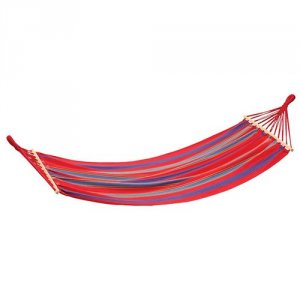 Stansport 3080060 Bahamas Single Cotton Hammock - Red