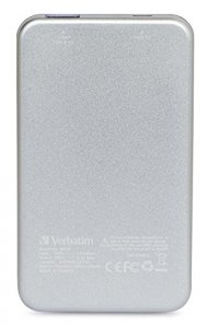 Verbatim 98455 Ultra-slim Power Pack, , Usb, 4200mah, Blue, Taa