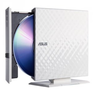 Asus SDRW-08D2S-U/WHT/G/A Storage Sdrw 08d2s U White G As Slim Dvdrw 8