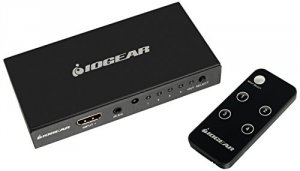 Iogear GHDSW4K4 4port4k Hdmi Switch And Remote