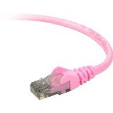 Belkin A3L980-14-PNK-S Patch Cable - Rj-45 - Male - Rj-45 - Male - Uns