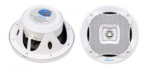 Lanzar AQ5CXW 5.25 2-way Marine Speakers 400w White