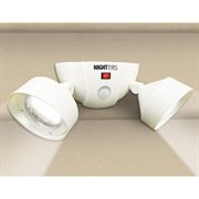 Jobar JB7115WHI Ideaworks Night Eyes Security Lights White