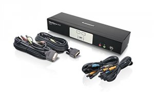 Iogear GCS1782DPKIT 2-port Dual-link Dvi And Displayport Kvmp Kit With