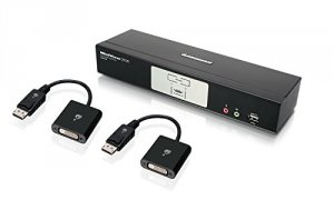 Iogear GCS1782DPKIT 2-port Dual-link Dvi And Displayport Kvmp Kit With