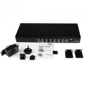 Startech CN6219 8 Port 1u Rackmount Usb Kvm Switch With Osd - Control 