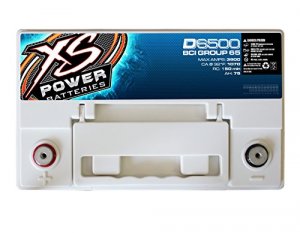 Xs D6500 65 Agm Battery Ma: 3900a Ca: 1070 Ah:  75  3000w  4000w