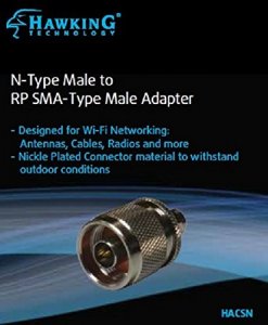 Hawking HACSN N-type To Rp Sma Mm Adapter