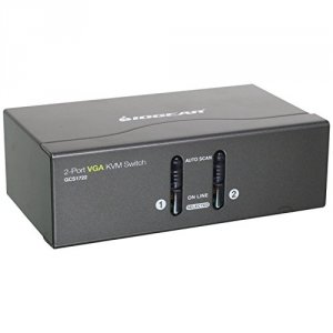 Iogear GCS1722 2 Port Vga Kvm Switch Usb Ps2