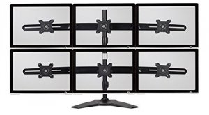 Amer AMR6S Hex Monitor Stand Support 75mm Or 100mm Vesa