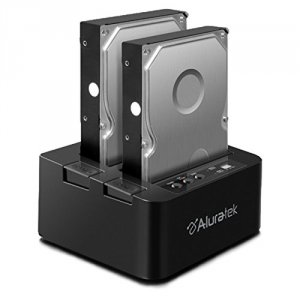 Aluratek AHDDUB300F Usb 3.0 Sata Hard Drive Dual Dupplicator