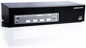 Connectpro YE0530 Udd-14a-plus-kit Kvm Switchbox - 4 Computer(s) - 1 L