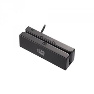 Adesso MSR-100 Msr-100 Magnetic Stripe Card Reader - Triple Track - 50