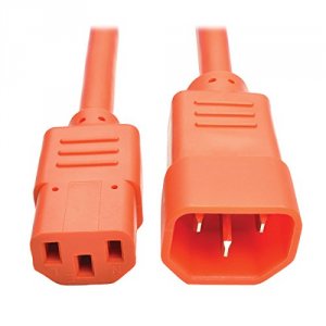 Tripp P004-006-AOR 6ft Power Extension Cord For Computers  Electronics