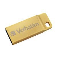 Verbatim 99106 64gb Metal Executive Usb 3.0 Flash Drive - Gold - 64 Gb