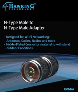 Hawking HONNA N Male To N Male Adapter