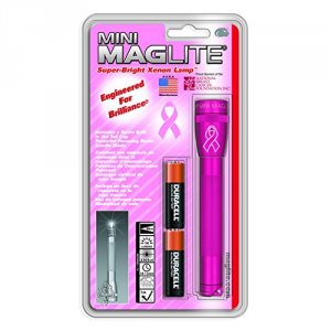 Maglite M2AMW6 Mini Incandescent 2-cell Aa National Breast Cancer Foun