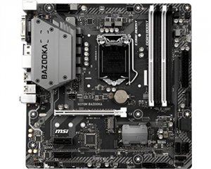 Msi H370MBAZKA Intel H370m Bazooka Matx Ddr4   4dimm Pciex16 Hdmi M.2