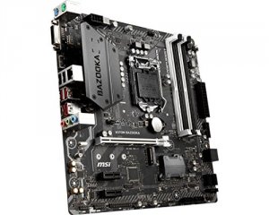 Msi H370MBAZKA Intel H370m Bazooka Matx Ddr4   4dimm Pciex16 Hdmi M.2