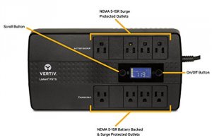 Liebert 3GQ621 Liebert Pst5 660va Battery Backup  Surge Protection - 8