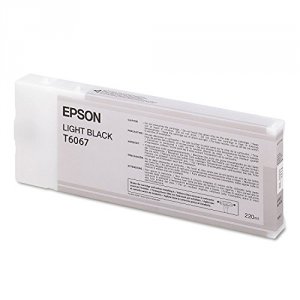 Original Epson T606700 220 Ml Light Black Ultrachrome Ink Cartridge