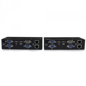 Startech SV565DUTPU Usb Dual Vga Over Cat5 Kvm Console Extender - 650 