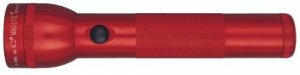 Maglite S2D036 2 Cell D  Flashlight  Red-blister Pack