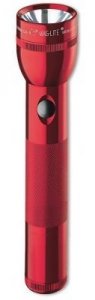 Maglite S2D036 2 Cell D  Flashlight  Red-blister Pack