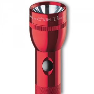 Maglite S3D036 Heavy-duty Incandescent 3-cell D Flashlight, Red