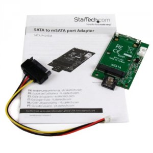 Startech TW6974 .com Sata To Msata Ssd Adapter - Port Mounted Sata To 