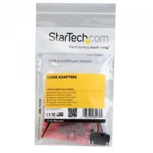 Startech TW6974 .com Sata To Msata Ssd Adapter - Port Mounted Sata To 