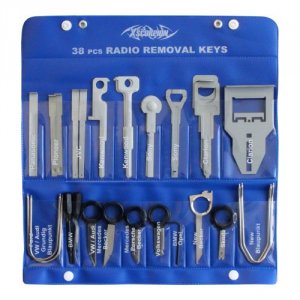 Xscorpion RRK38 Radio Removal Keys 38pc Kit