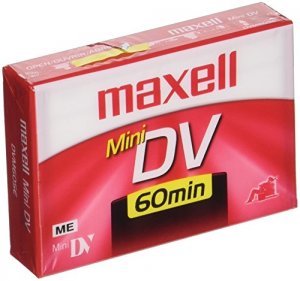 Maxell 298012 60 Min Digital Mini Video Cass 2 Pack