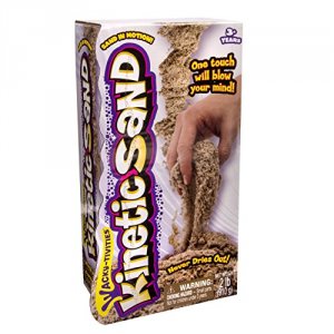 Spin 6024021 Kinetic Sand 2lb Pack Brown     Sand Sand Refill Never Dr