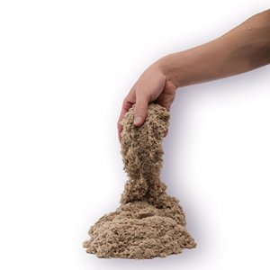 Spin 6024021 Kinetic Sand 2lb Pack Brown     Sand Sand Refill Never Dr