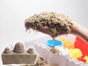 Spin 6024021 Kinetic Sand 2lb Pack Brown     Sand Sand Refill Never Dr