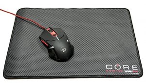 Mobile MEAGMP1 -core Gaming Mouse Mat - Standard (14 X 10), Black, Neo