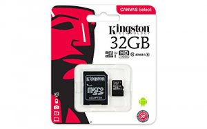 Kingston SDCS/32GB Memory  32gb Sd Card Canvas Select Full Hd Card Onl