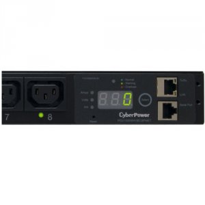 Cyberpower PDU15SWHVIEC8FNET Switched Pdu 15a 1u 208v 8f C13 Out 10 Fe