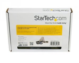 Startech LE6620 .com 4 Port Rs232 Mini Pci Express Serial Card W 16650