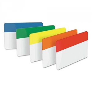 3m 686F-1 Post-itreg; Lined Durable Tabs - Write-on Tab(s) - 1.50 Tab 