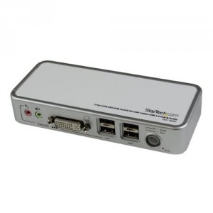 Startech SV211KDVI 2 Port Usb Dvi Kvm With Audio Switching