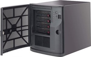 Supermicro CSE-721TQ-250B Case Cse-721tq-250b Mini Tower For 4 Hot-swa