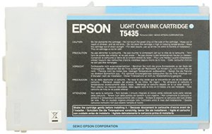 Original Epson T543500 Lt Cyan Ink Cart Ultrachrome Ink 7600